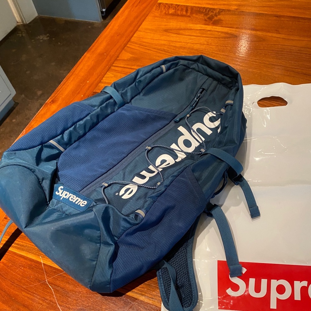 Supreme Teal Cordua Backpack (SS17)